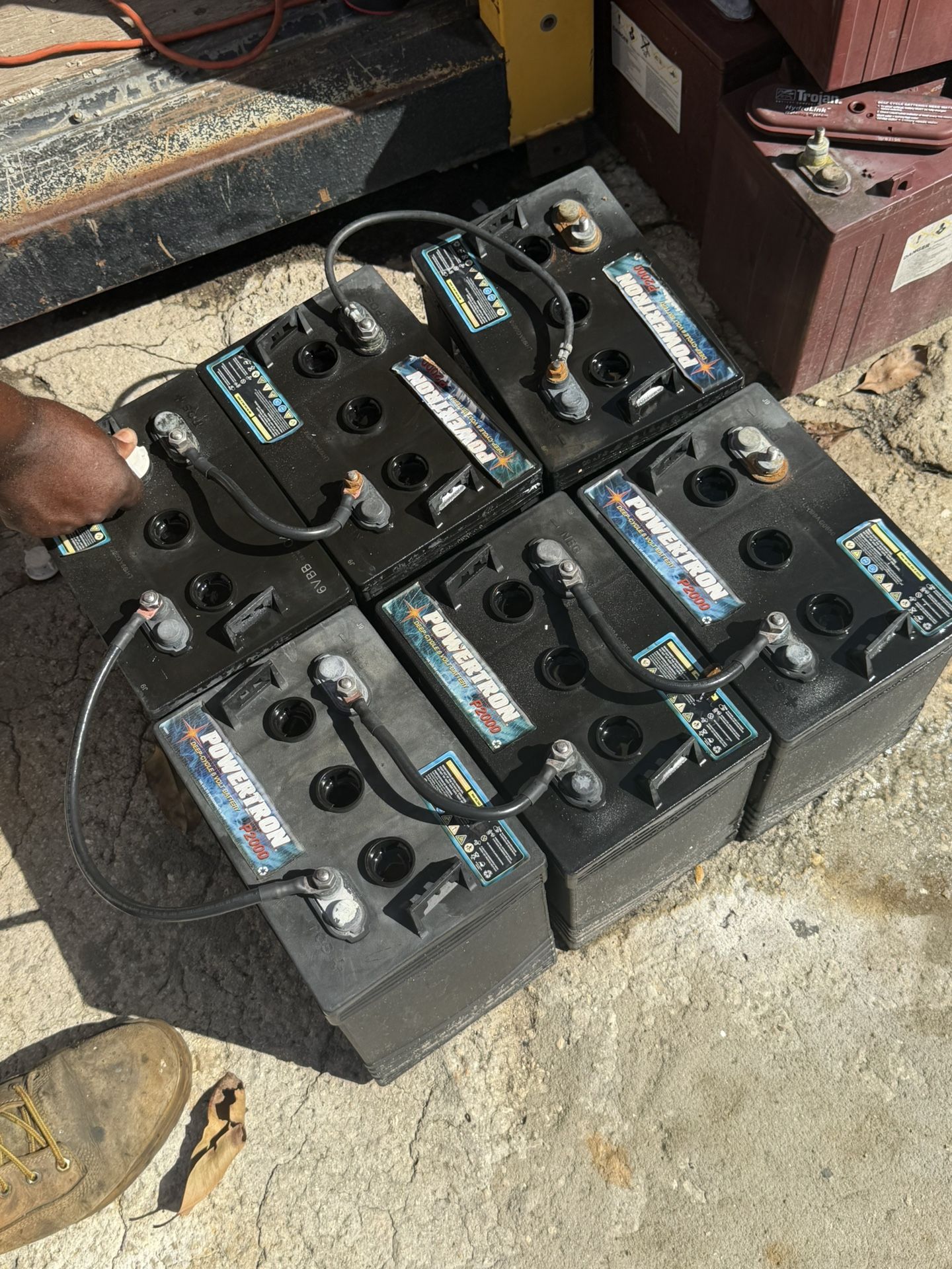 6 Volt Power from Batteries Used Golf Cart Battery 