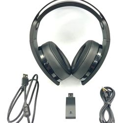 Sony PlayStation 5 Platinum Wireless Headset Video Game Accessories Earphone