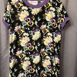 Lularoe Floral Print Shirt 