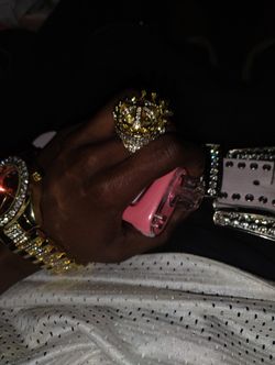 Solid Gold Ring And Watch Set