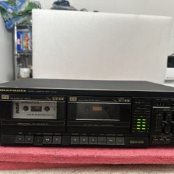 Vintage MARANTZ SD-160 Dual Cassette Deck Player Recorder