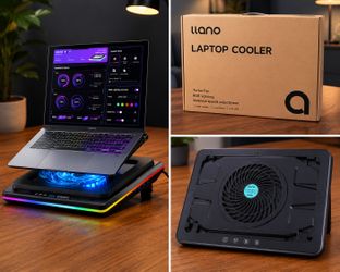 Llano Laptop Cooling Pad / Laptop Cooler 🥶