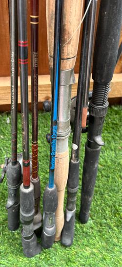 Fishing rods and reels