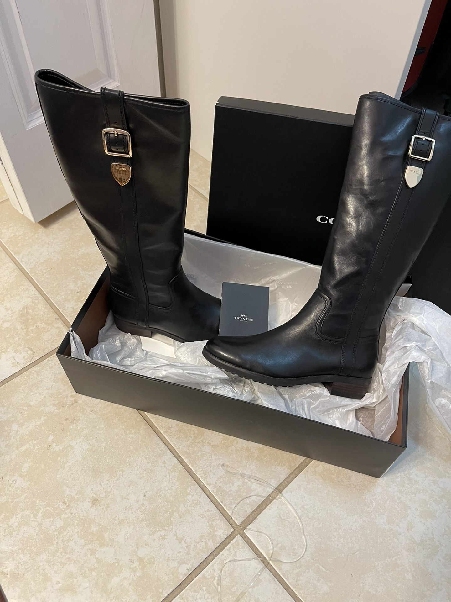 Authentic Coach Boots