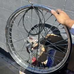 Harley front 21 drum wheel mini brake. 5/8 bearing