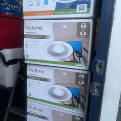NuTone Recessed Fan Ventilation Fan W/ Dimmable LED