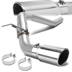 16-19 Nissan Titan Xd Turbo Diesel J2 Axle Back Exhaust System 