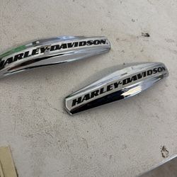 Harley Davidson Tank Badges 