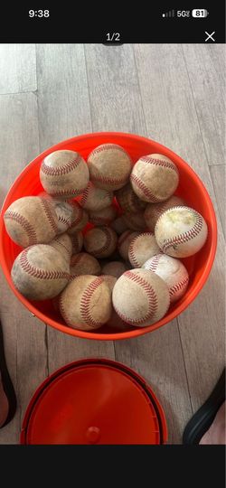 48 Baseballs (4 Dozen) – Rawlings & Diamond – $120 Bucket