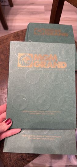 MGM Grand First Edition Token Collectibles Book