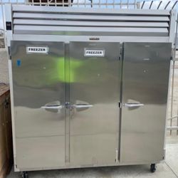 3 Doors Commercial Freezer Troulsen Used Restaurant Equipment 