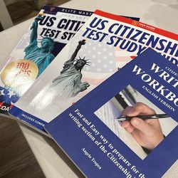 3 US citizenship test books