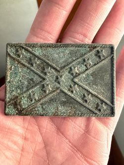 Vintage Brass Belt Buckle