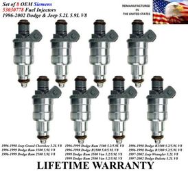 fuel injectors for 1(contact info removed) Dodge ram 1500 5.2/5.9L v8