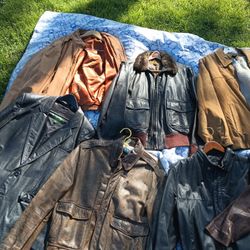 Leather Jackets $20-$40