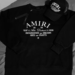 Amiri Sweater and Hat