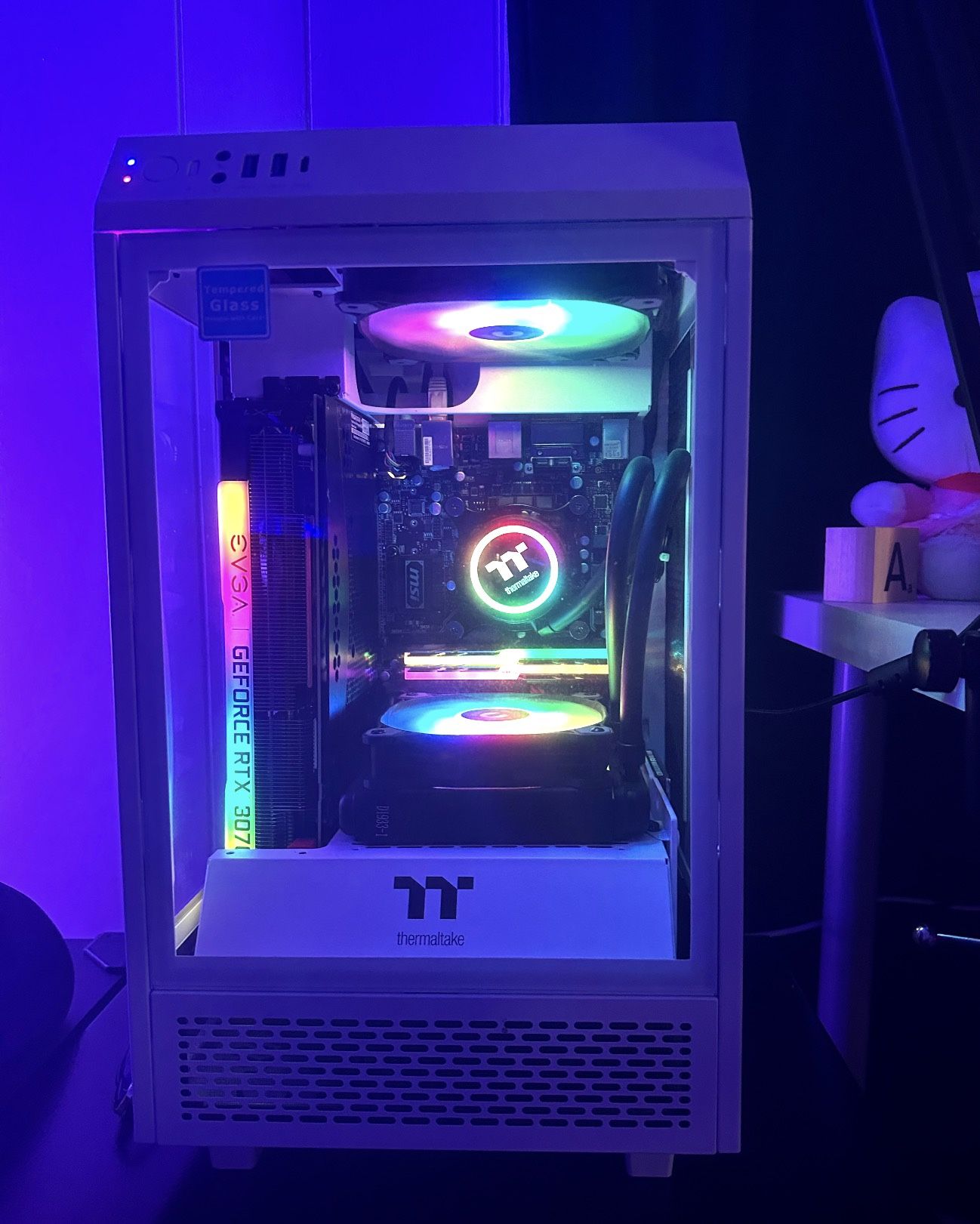 Custom Gaming PC – RTX 3070 | Clean White Build | RGB | Great Condition
