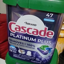 Cascade Dishwasher Platinum Plus & Complete Actionpacs