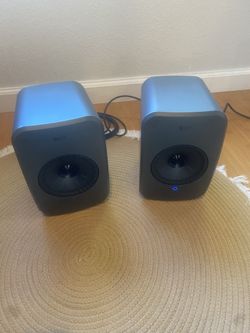 KEF LSX II LT Wireless Speakers Gray