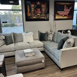 Sectional Cloud Seats 128” X 101”