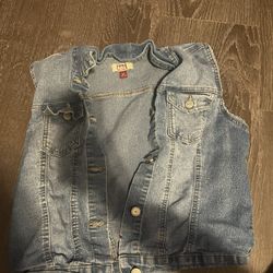 denim vest