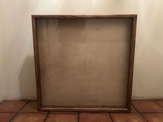 Large wooden frame 3 ft by 3 ft (36 in by 36 in)