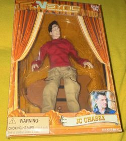 N Sync JC Chasez Living Toyz Collectible Marionette In Box Original Rock & Pop