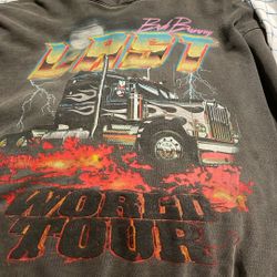 Bad Bunny Vintage Sweater From Tour 