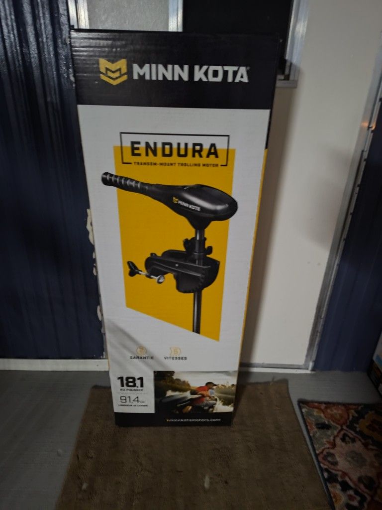 Minn Kota Enduara 36" Shaft And 40 Lb.Thrust