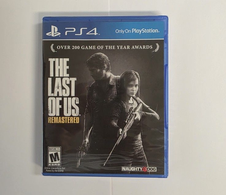 Last Of Us Remastered PS4 - (New/Sealed)