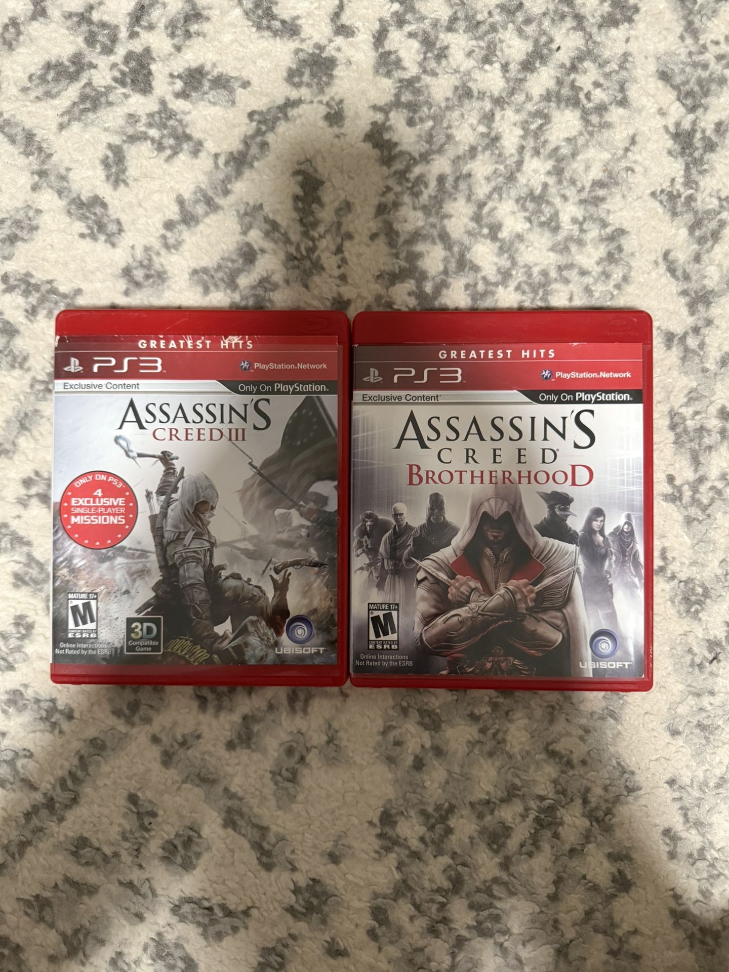 Assassin’s Creed Greatest Hits Bundle (PS3)—CIB—GREAT DEAL!