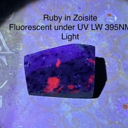 Ruby in Zoisite Genuine Polished Stone from Africa 49g