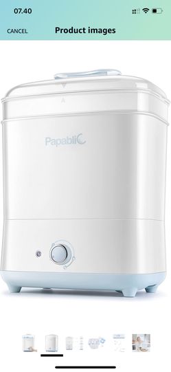 Papablic Baby Bottle Steam Sterilizer And Dryer