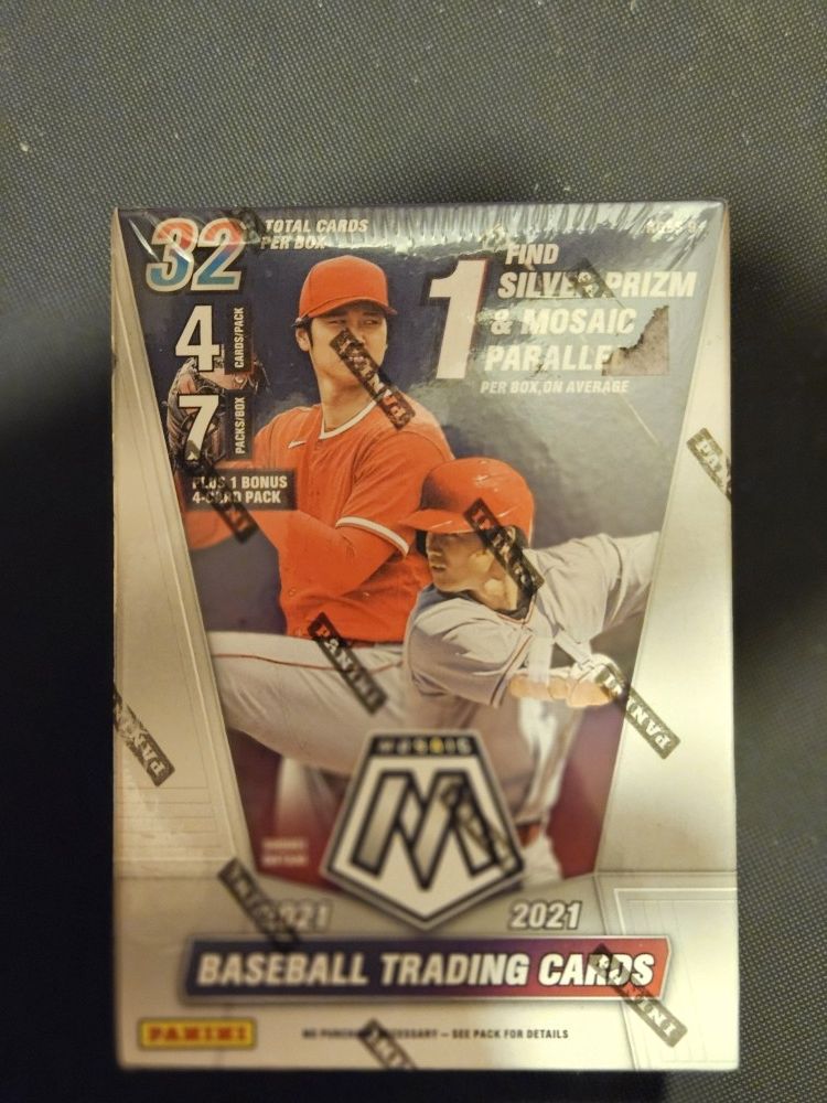 2021 Panini Mosaic Baseball 7-Pack Blaster Box