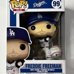 Freddie Freeman Dodgers Funko Pop Mint World Series MVP