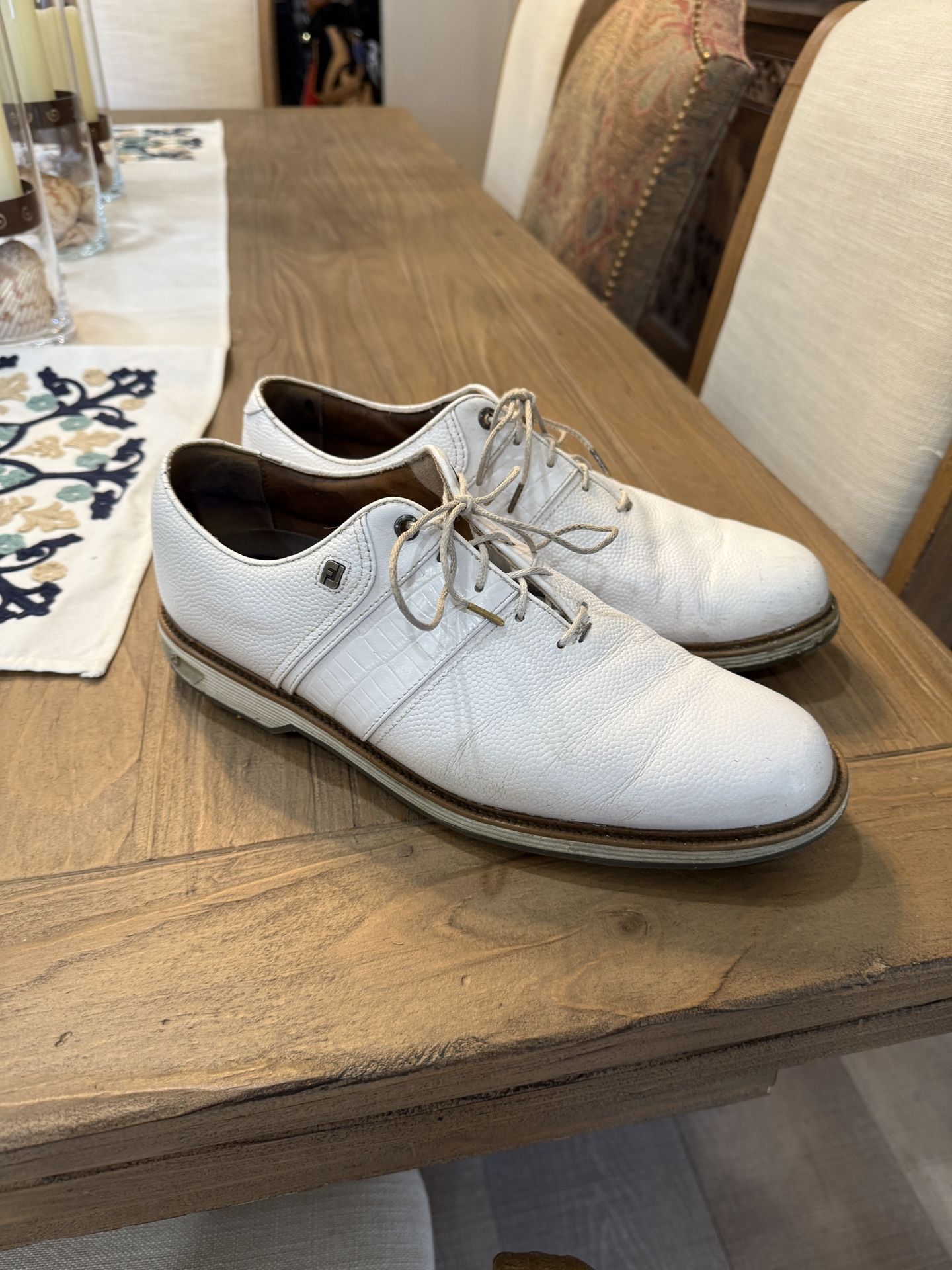 FootJoy Men's Premier Series Packard DryJoy Golf Shoes Sz 11 1/2 W