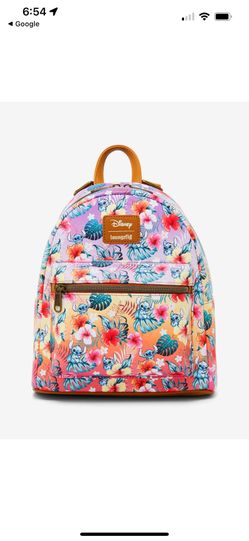 Loungefly Stitch Sunset Tropical Mini Backpack