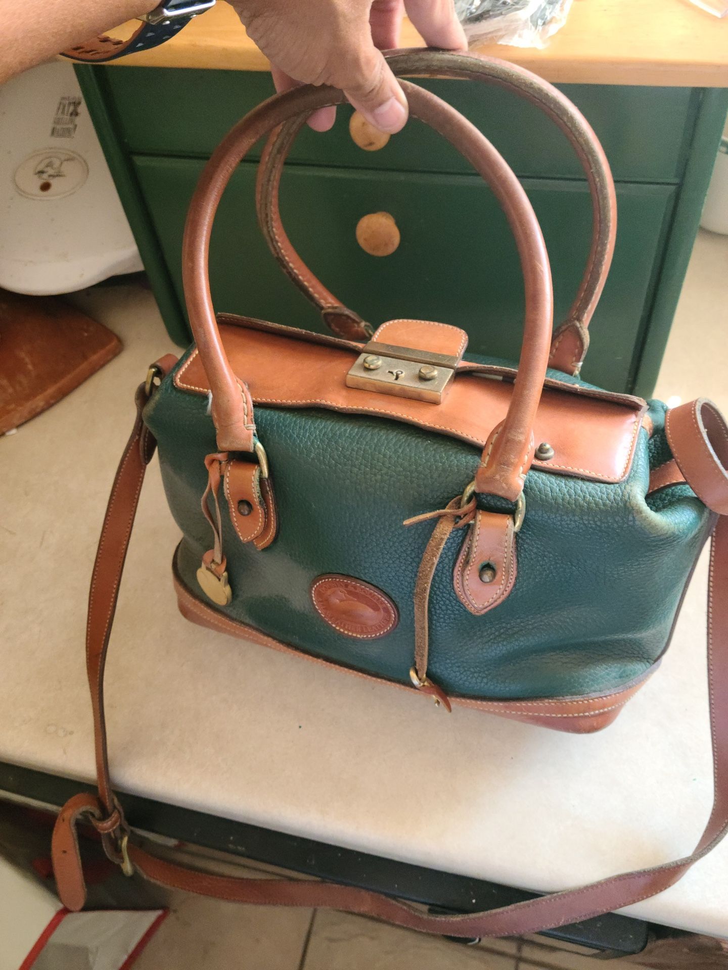 Vintage Dooney & Burke Doctor Bag & Wallet