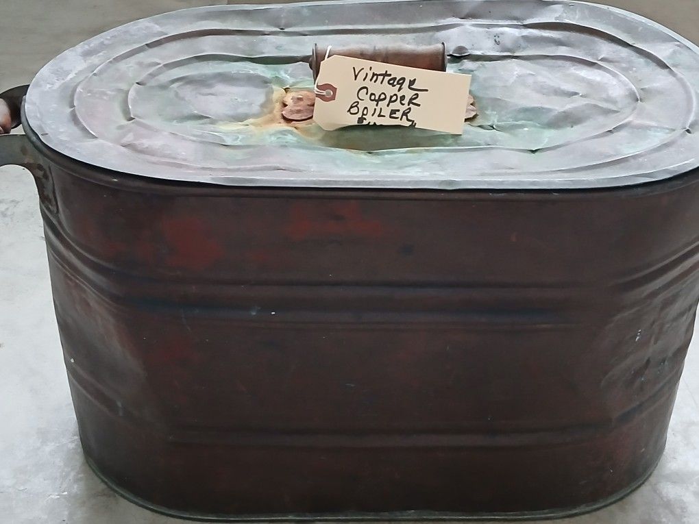 Vintage Copper Boiler