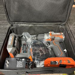 RIDGID 18V SubCompact Brushless Cordless Drill/Driver Kit with 2 Ah Battery and Charger