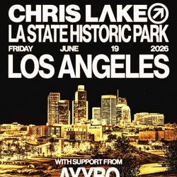Chris Lake at LA Historic Park June 19 2026