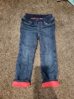 Gap Jean's With Fleece-Lined