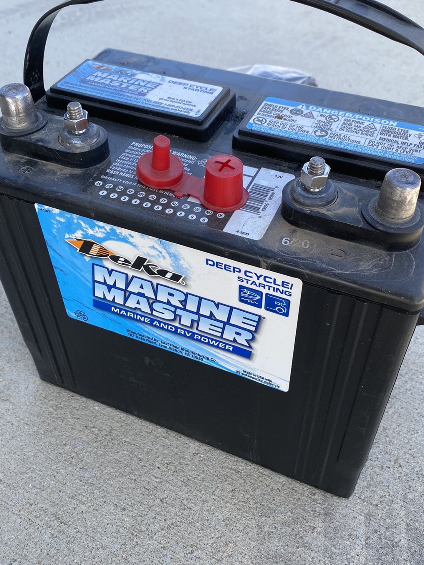 12v 100Ah Deep Cycle Battery