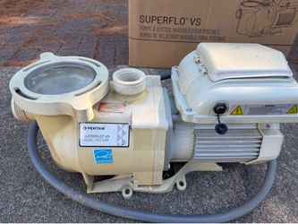 Pentair Superflo various speed pool pump