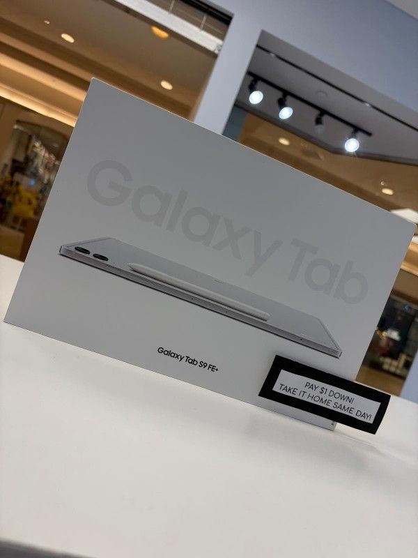 Samsung Galaxy Tab S9 FE Plus Tablet - Pay $1 today and the rest later!!