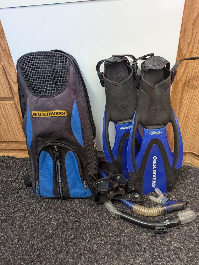 Us Divers Snorkelings Set