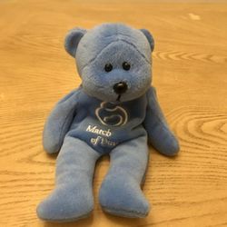 March Of Dimes Blue Teddy Bear