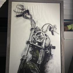 ~ Harley Davidson Officially licensed Street Bob poster (make offer)  $25 Harley Davidson wall poster 36” x 24”  
