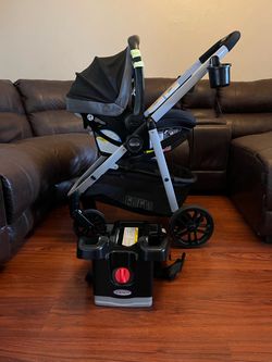 Graco Baby Stroller with Infant Car Seat Base
