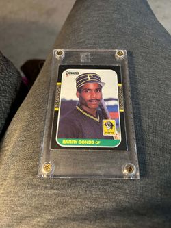 1987 Donruss Barry Bonds RC